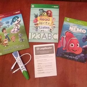 Leap Frog Leap Reader and books